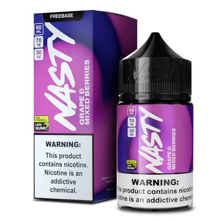 Nasty Juice - Grape & Mixed Berries