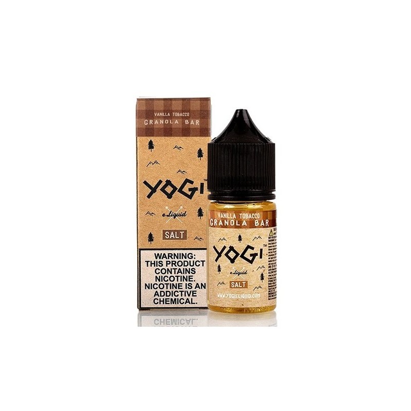 Yogi Vanilla Tobacco Granola Bar Salt Likit Yogi Vanilla Tobacco Granola Bar Salt Likit