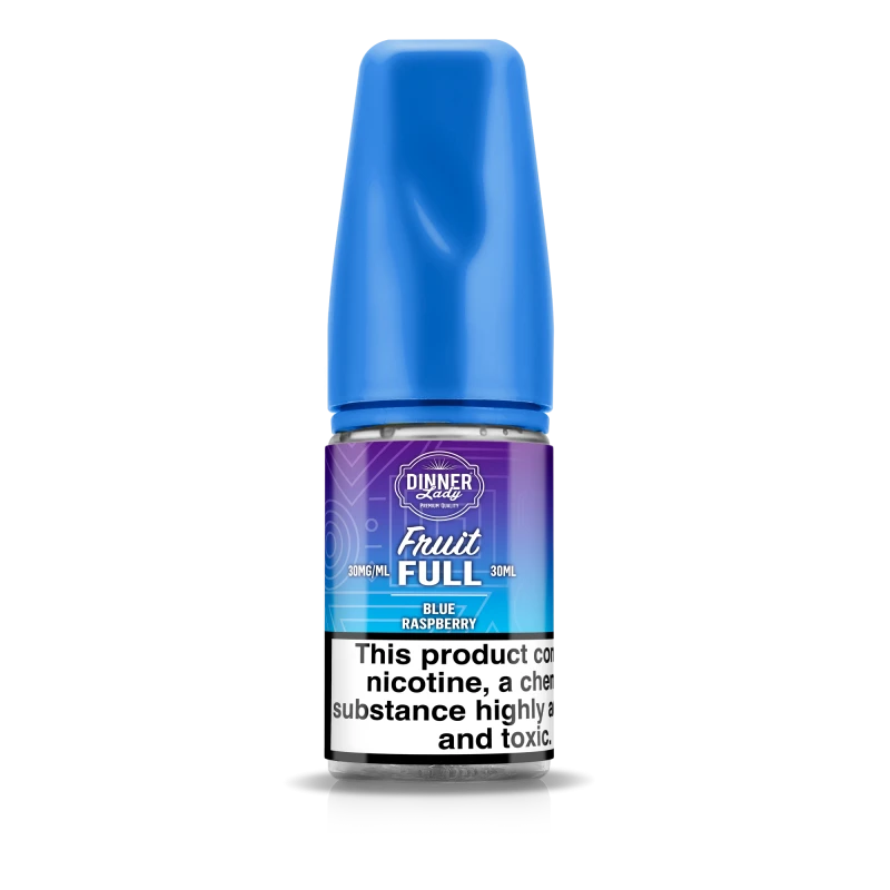 Dinner Lady Fruit Full Blue Raspberry (Mavi Ahududu) Salt Likit Dinner Lady Fruit Full Blue Raspberry (Mavi Ahududu) Salt Likit