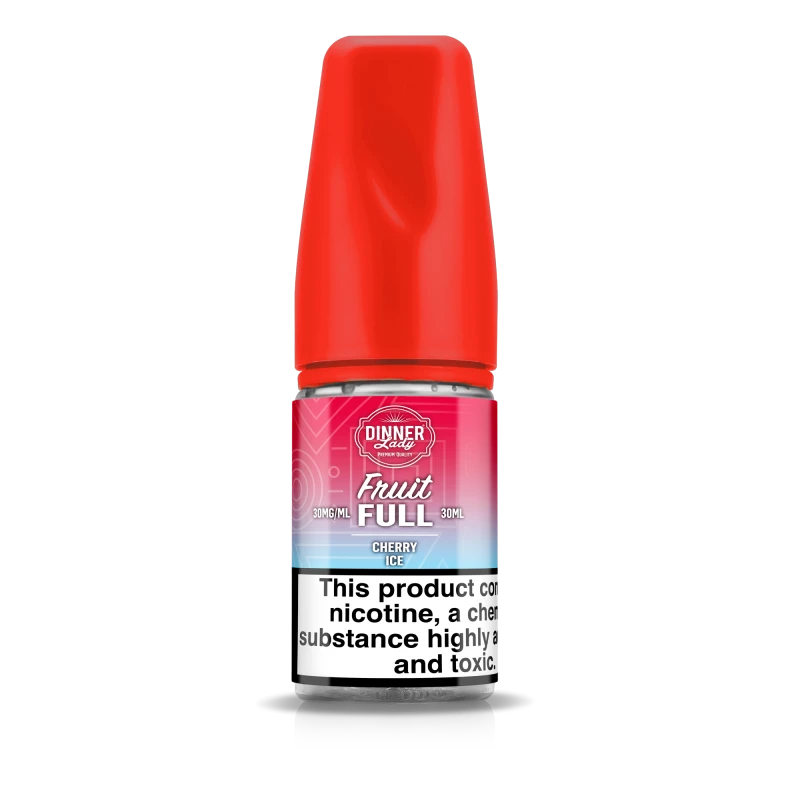 Dinner Lady Fruit Full Cherry Ice (Dondurulmuş Kiraz) Salt Likit