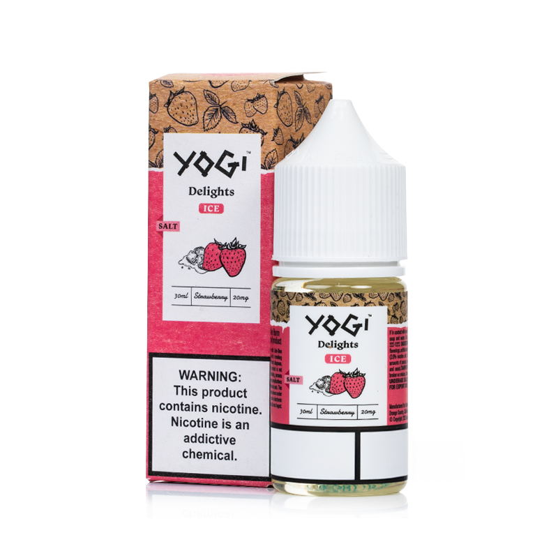 Yogi Delight Strawberry Ice Salt Likit Yogi Delight Strawberry Ice Salt Likit