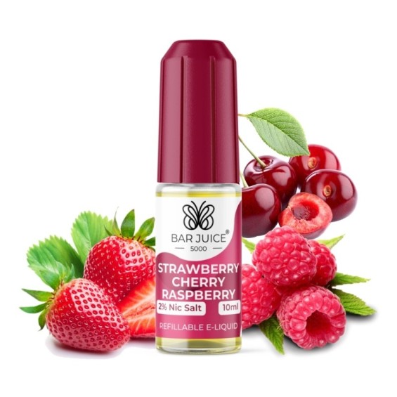 Bar Juice - Strawberry Cherry Raspberry Orjinal Salt Likit