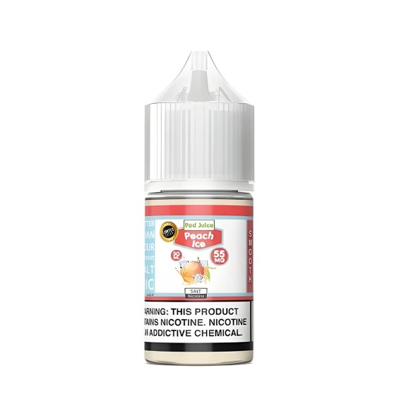 Pod Juice - Peach Ice Orjinal Salt Likit