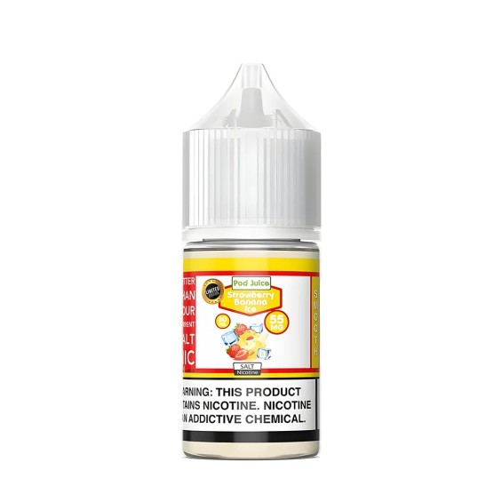 Pod Juice - Strawberry Banana Orjinal Salt Likit